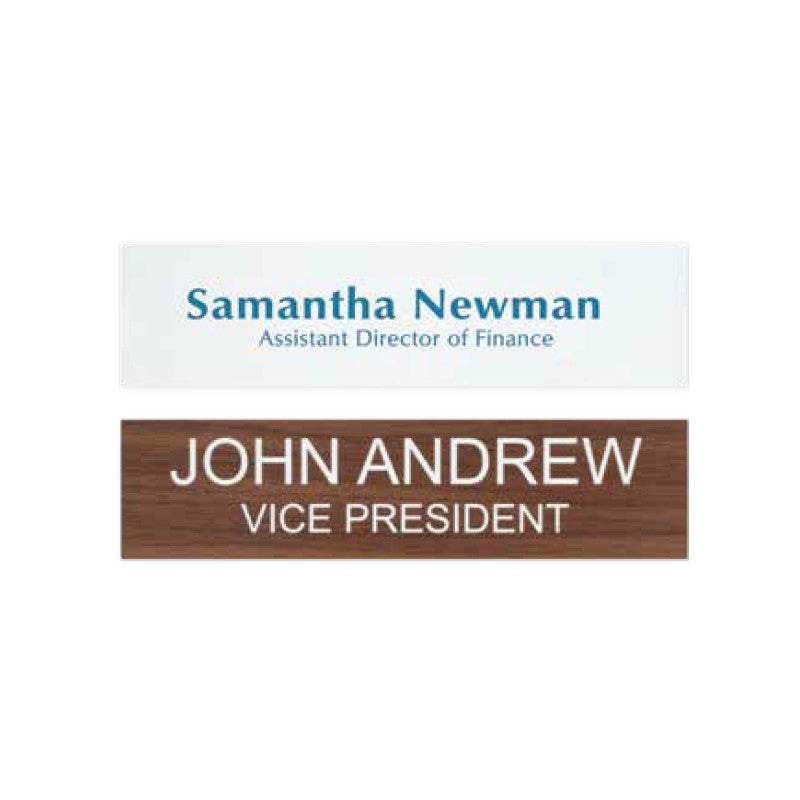 Classic Engraved Nameplate Inserts