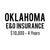 Oklahoma E&O Insurance ($10,000, 4 years)