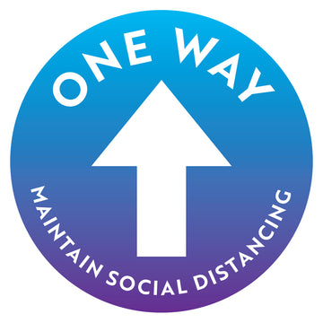 Social Distancing Arrow Floor Decals