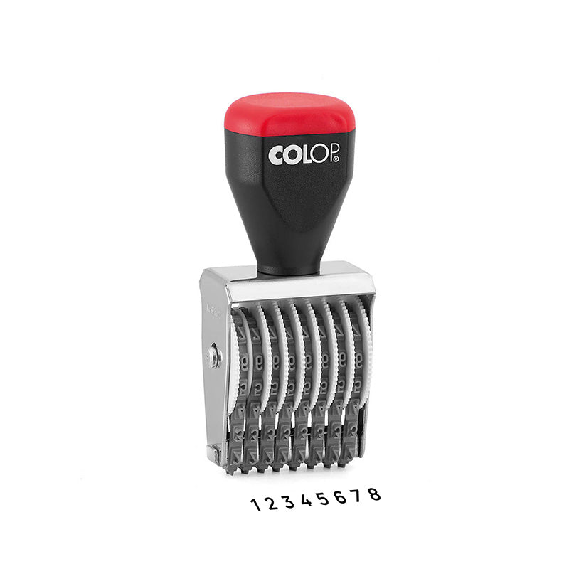 Colop Numbering Stamp 03008 – 8 Bands – 1/8