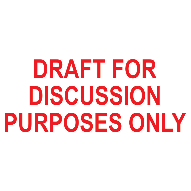 Draft For Discussion Purposes Only Self-Inking Stamp