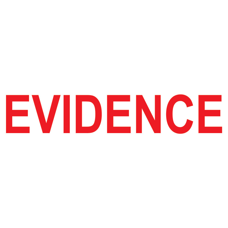 Evidence Self-Inking Stamp