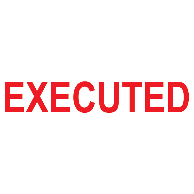 Executed Self-Inking Stamp