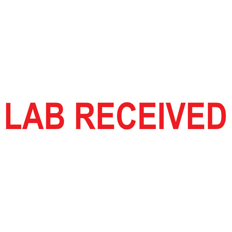 Lab Inspection Stamp Lab Received Self-Inking Stamp