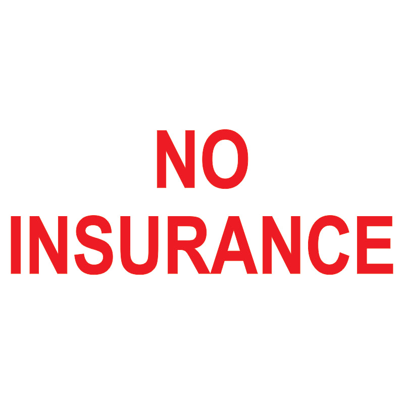 No Insurance Self-Inking Stamp