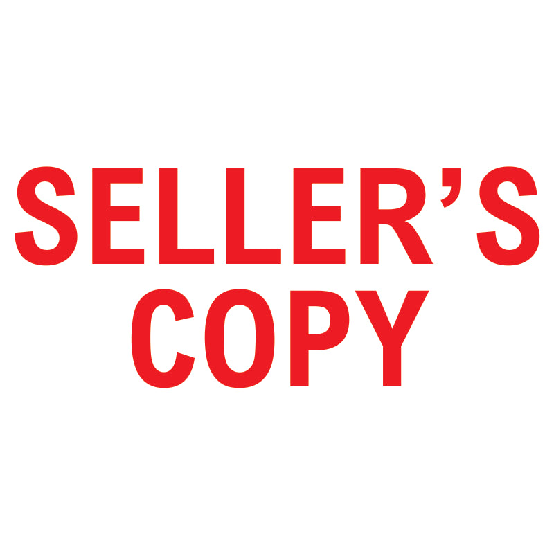 Seller's Copy Self-Inking Stamp