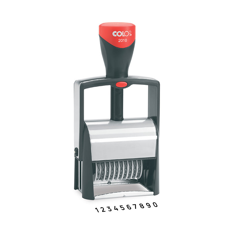 Colop 2010 Self-Inking Numberer with 10 adjustable numbering bands