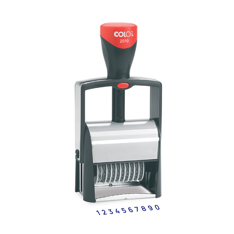 Colop 2010 Self-Inking Numberer with 10 adjustable numbering bands