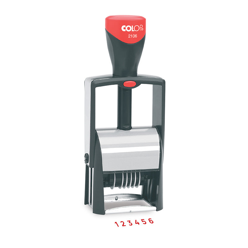 Colop 2106 Self-Inking Numberer with 6 adjustable numbering bands