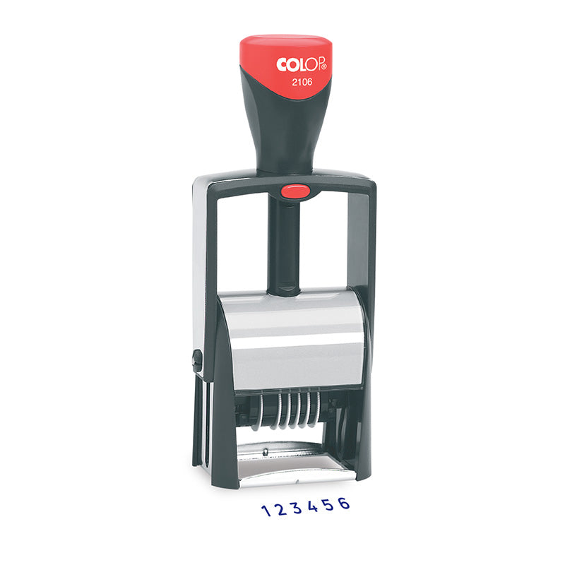 Colop 2106 Self-Inking Numberer with 6 adjustable numbering bands