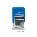 Colop S 126 self-inking numberer with 6 adjustable numbering bands
