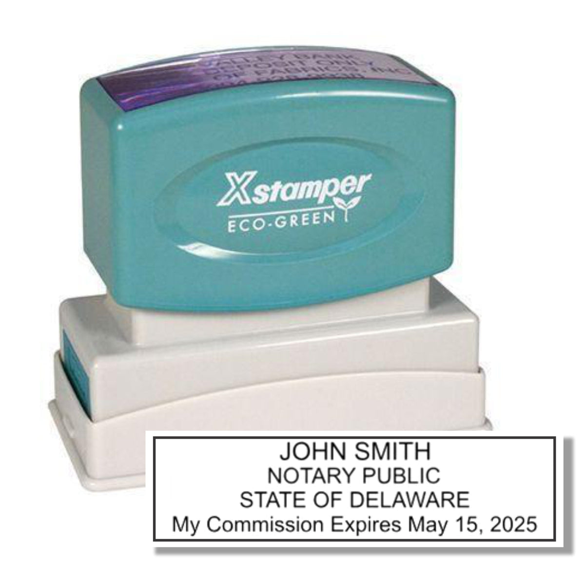 Filing Stamp Delaware N14 Delaware Notary Stamp