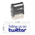 Follow Us On Twitter Stamp