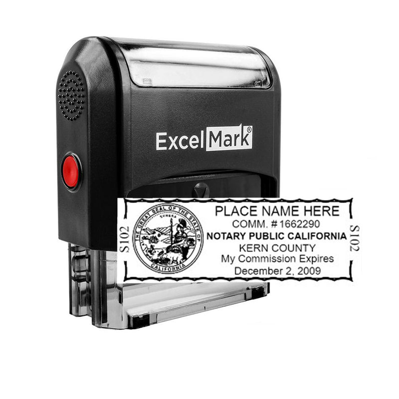 California Notary Public Self-Inking Stamp