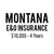 Montana E&O Insurance ($10,000, 4 years)