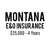 Montana E&O Insurance ($25,000, 4 years)