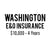 Washington E&O Insurance ($10,000, 4 years)