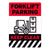 Florklift Parking Keep Clear Warehouse Safety Sign