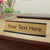Gold Plastic Name Plate