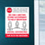 Limiting Store Occupancy Decal