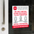 Limiting Store Occupancy Sign