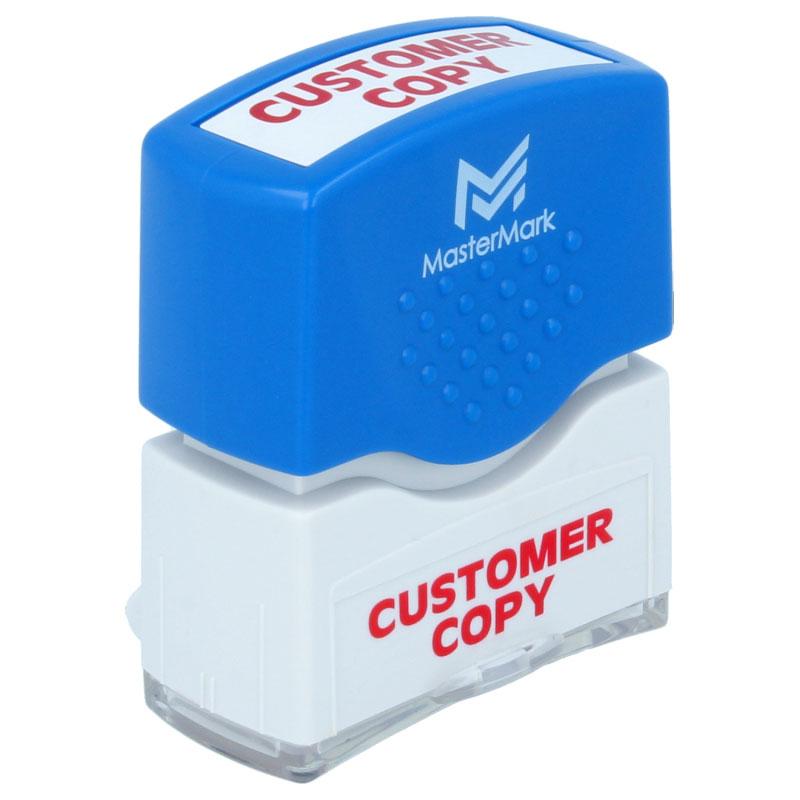 Emailed Stamp self Inking, Red Ink -pad Inserted- Premium Grade