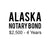 Alaska Notary Bond ($2,500, 4 years)