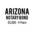 Arizona Notary Bond ($5,000, 4 years)