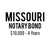 State Missouri Notary Bond ($10,000, 4 years)