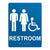 ADA Compliant Unisex Restroom Sign