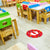Footprints Classroom Floor Decal