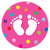 Footprints Classroom Floor Decal