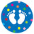 Footprints Classroom Floor Decal