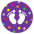 Footprints Classroom Floor Decal