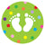 Footprints Classroom Floor Decal