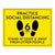 Practice Social Distancing Decal