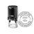 Round Self-Inking Washington Notary Stamp