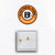 Orange Electrical Panel Keep Clear 36 Inches Floor Decal