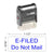 E-Filed Do Not Mail Stamp